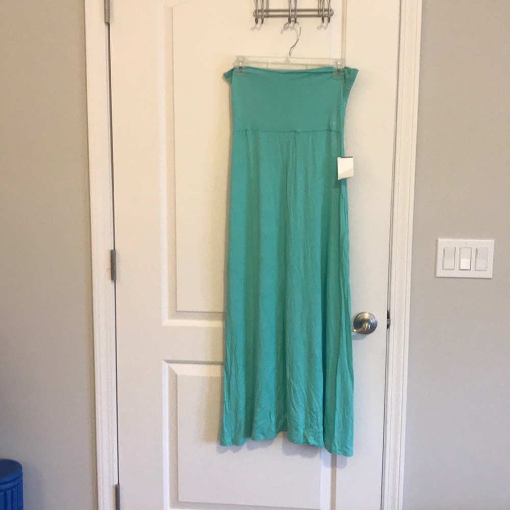 Size M Teal Maxi Skirt